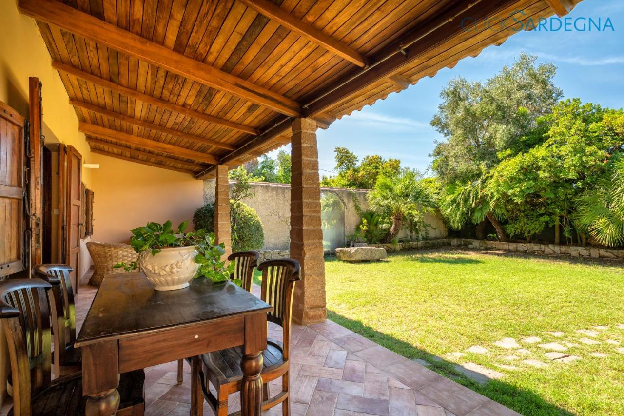 Villa Christiana Villa Del XV Secolo Con Piscina Ad Uso Esclusivo Alghero Exterior foto