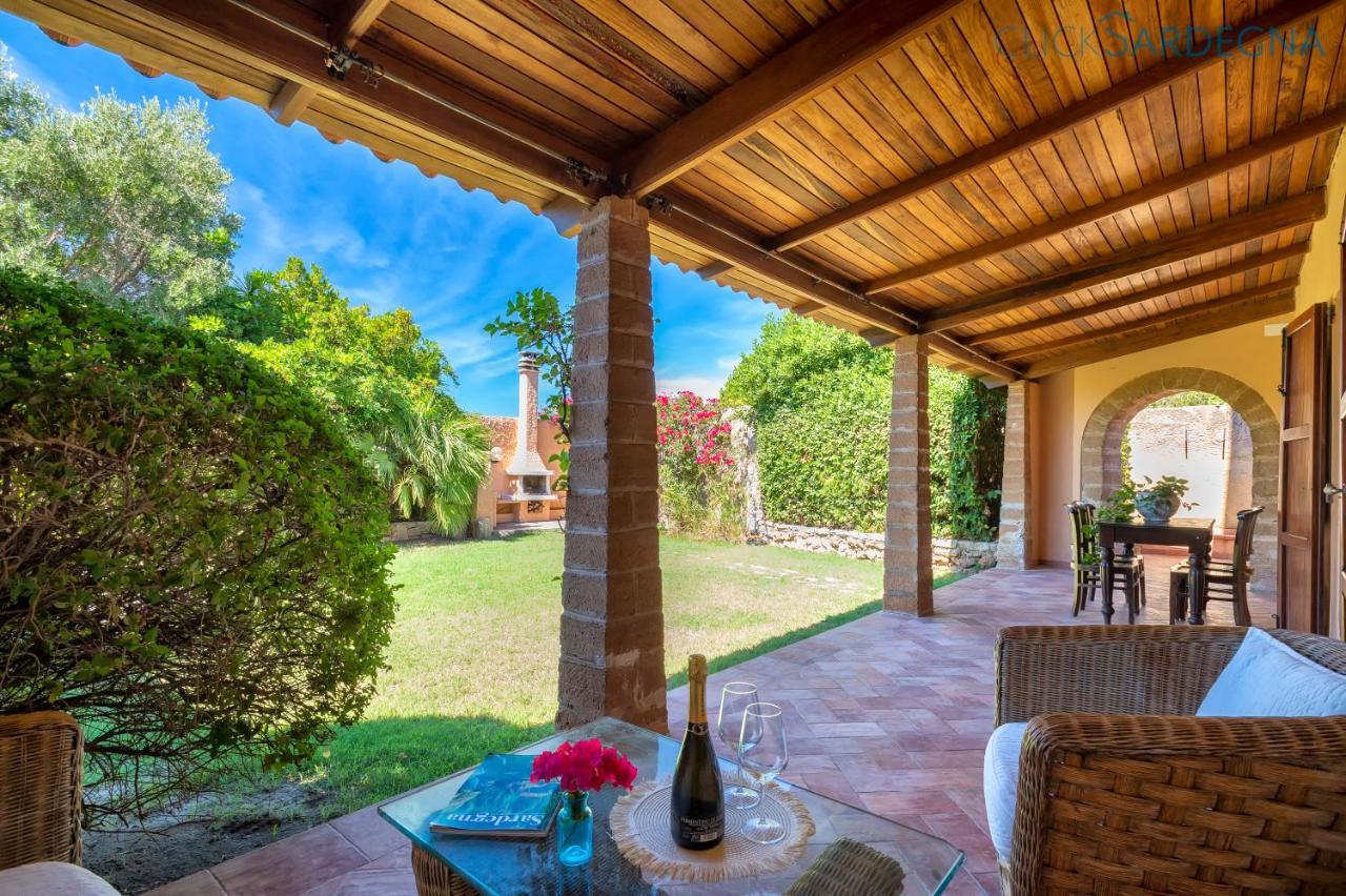 Villa Christiana Villa Del XV Secolo Con Piscina Ad Uso Esclusivo Alghero Exterior foto